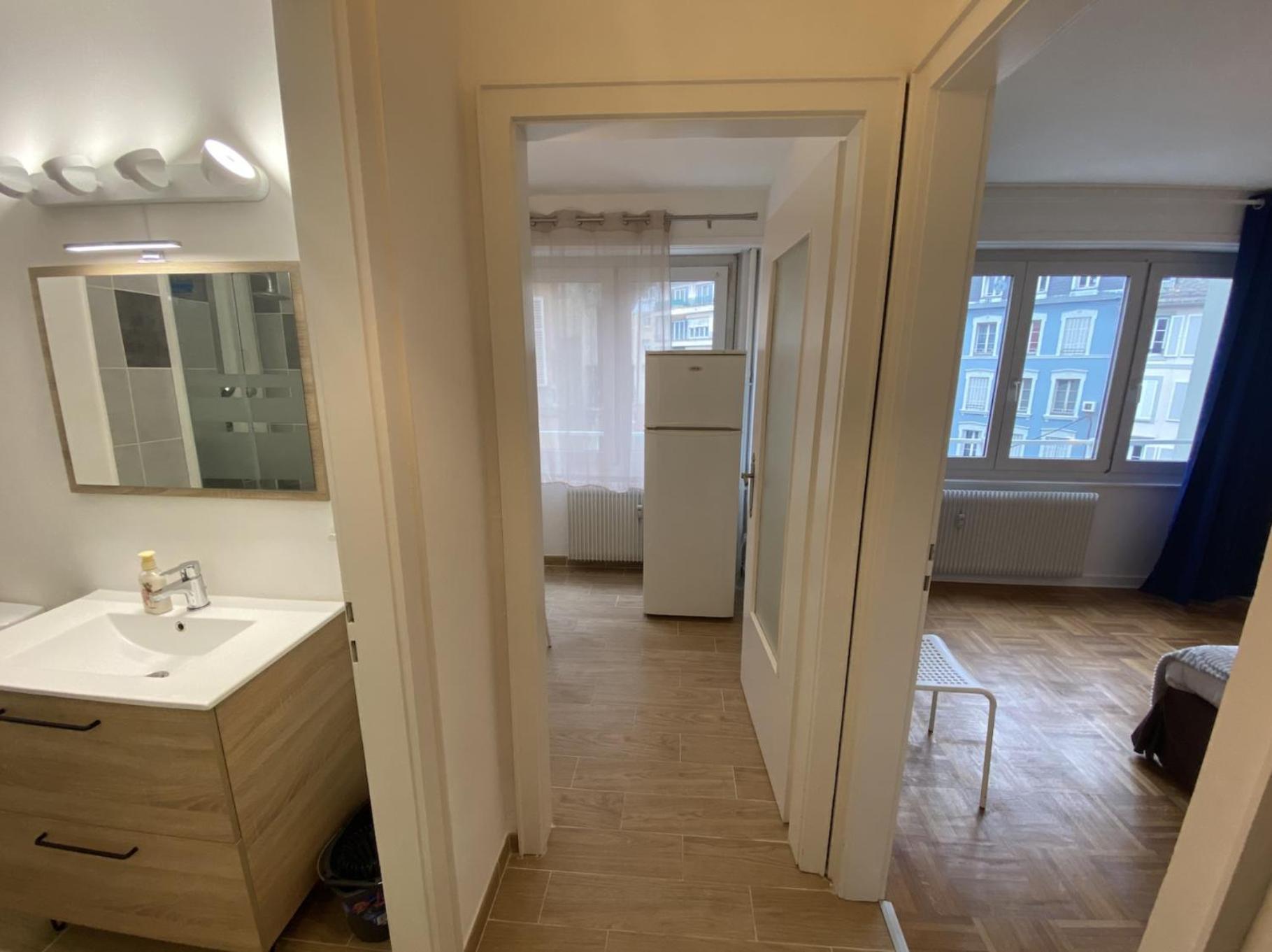 Appartement Gare Strasbourg Avec Parking Екстериор снимка
